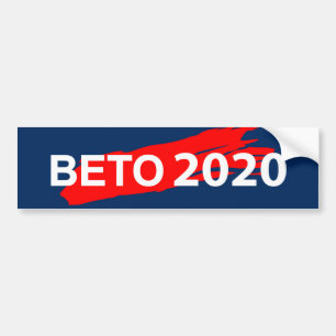 Beto 2020 bumper sticker