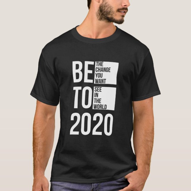 BETO 2020 T Shirt Men Women Beto O Rourke For Pres (Front)
