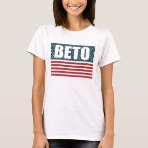 Beto American Flag Texas Governor 2022 Election T-Shirt
