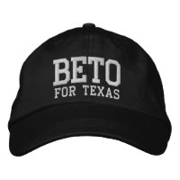 Beto for Texas black and white