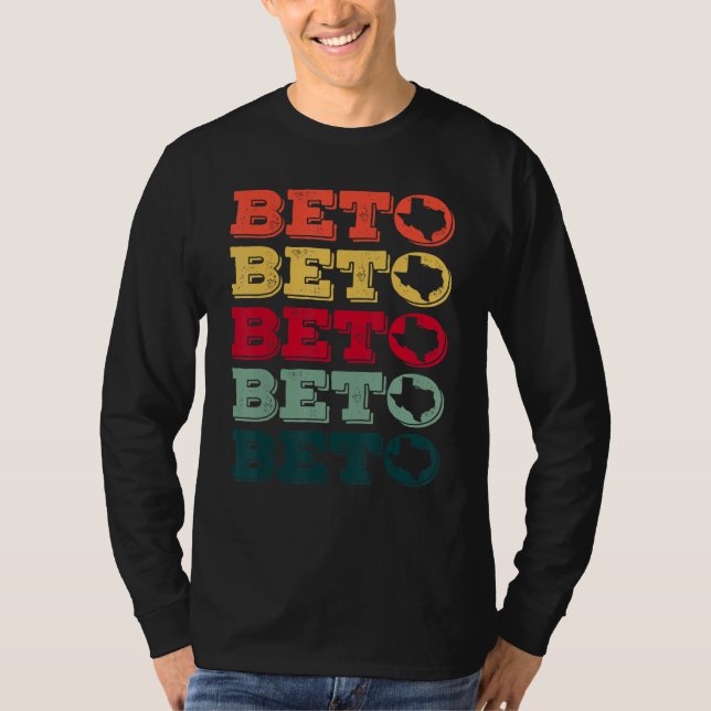 Beto For Texas Democratic Governor T-Shirt (Front)