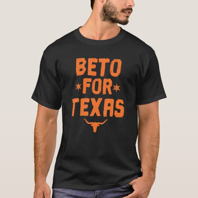 Beto For Texas Governor 2022 Beto O'rourke T-Shirt (Front)
