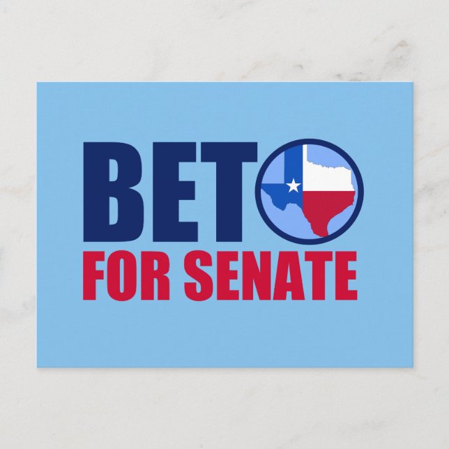 Beto for Texas Senate 2018 Postcard (Front)