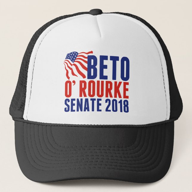 Beto O'Rourke for Senate 2018 Trucker Hat (Front)