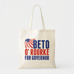 Beto O'Rourke for Texas Governor 2022 Election Tote Bag