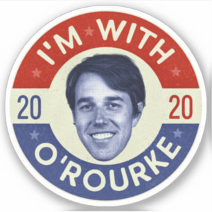 Beto O'Rourke President 2020 Democrat Photo Retro