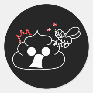 Betrayal - Brootsch the PooPoo Classic Round Sticker