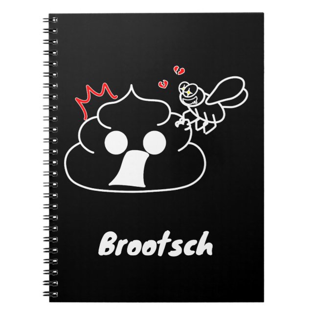 Betrayal - Brootsch the PooPoo Notebook (Front)