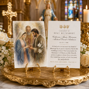 Betrothal of Mary and Joseph Holy Matrimony