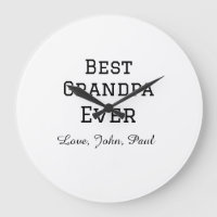 Bets Grandpa ever grandfather gifts simple name
