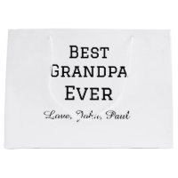 Bets Grandpa ever grandfather gifts simple name