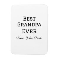 Bets Grandpa ever grandfather gifts simple name