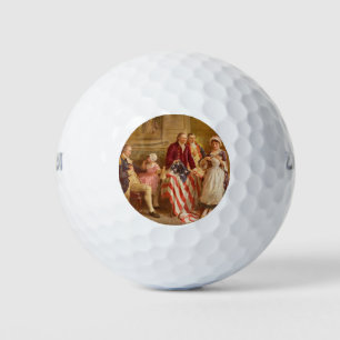 Betsy Ross, 1777 (American History) (USA Patriot) Golf Balls