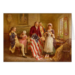 Betsy Ross 1777 by Jean Leon Gerome Ferris