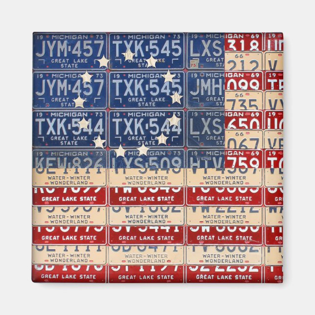 Betsy Ross American Flag by Design Turnpike Magnet (Front)