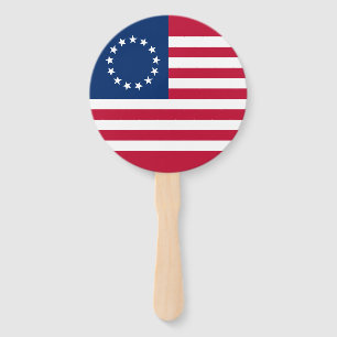 Betsy Ross American Flag Hand Fan