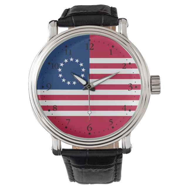 Betsy Ross American Flag Watch (Front)