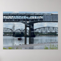 Betsy Ross Bridge Philadelphia Poster