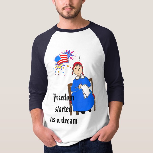 Betsy Ross- Customised T-Shirt (Front)