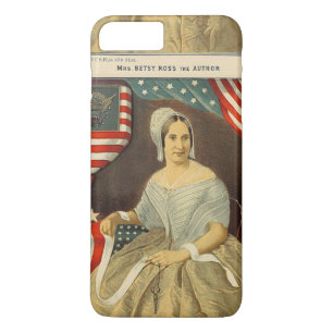 Betsy Ross First American Flag Vintage Portrait US Case-Mate iPhone Case