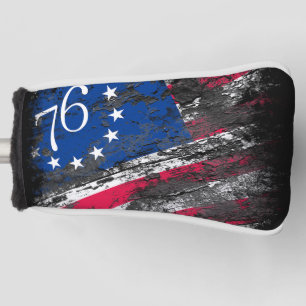 Betsy Ross Flag 1776 Patriotic 4th of July Golf Head Cover