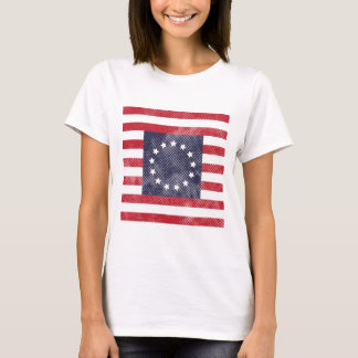 Betsy Ross Flag Distressed T-Shirt