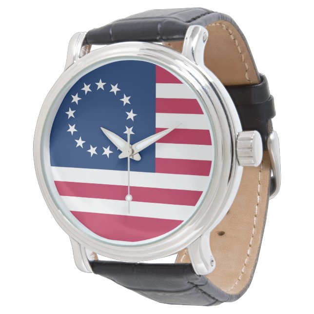 Betsy Ross Flag Watch (Angled)