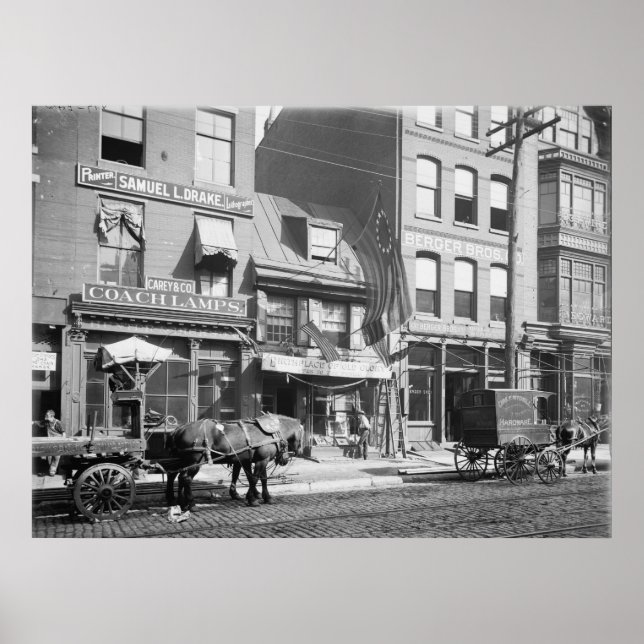 Betsy Ross House Poster (Front)