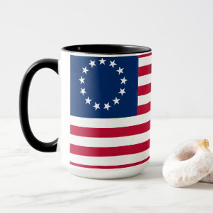 Betsy Ross Old Glory American USA Flag Mug