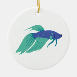 Betta Ceramic Tree Decoration