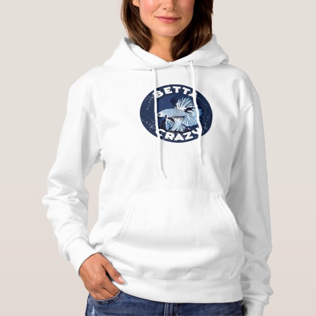 Betta Crazy - Women's Pullover (Front)
