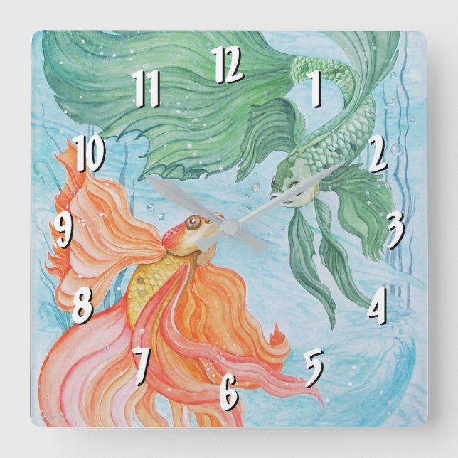 Betta Dance Clock (Front)