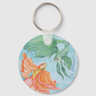 Betta Dance Key Ring