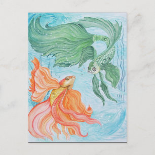 Betta Dance Postcard