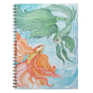 Betta Dance Spiral Notebook