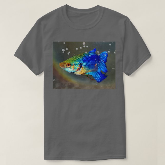 Betta Fish 12 T-Shirt (Design Front)