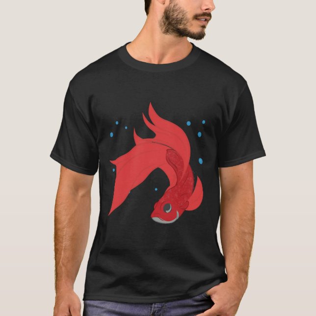 Betta Fish 528 T-Shirt (Front)