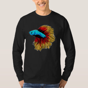 Betta Fish Aquarium Pet Animal T-Shirt