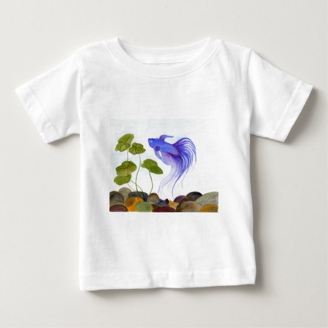 Betta Fish Baby T-Shirt (Front)