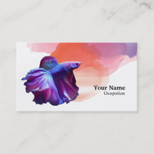 Betta Fish Business Card