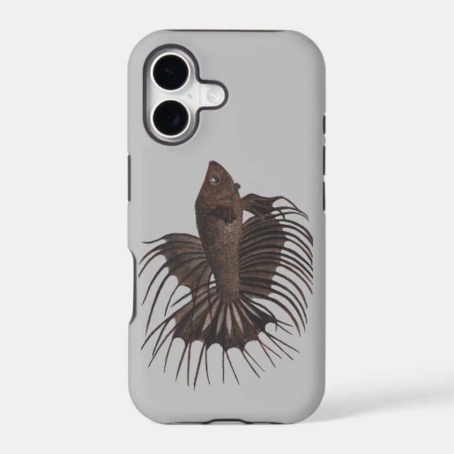 Betta Fish Case-Mate iPhone Case (Back)
