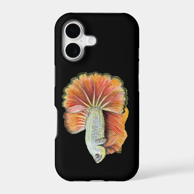 Betta Fish Case-Mate iPhone Case (Back)