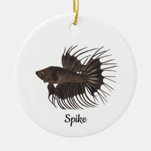 Betta Fish Ceramic Tree Decoration