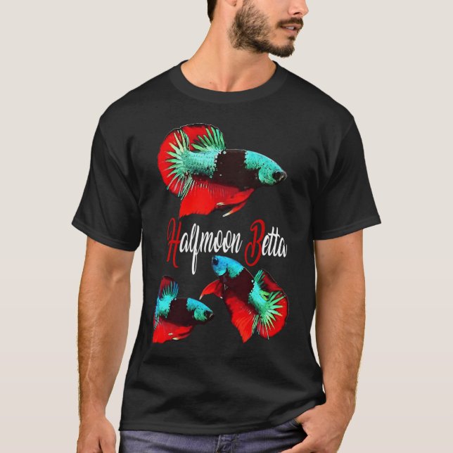 Betta Fish Collage T-Shirt (Front)