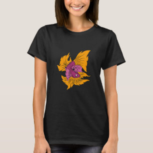 Betta Fish Fighting Fish Siamese Aquarium Betta Ta T-Shirt