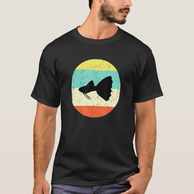 Betta Fish Gif Cute Betta Fish T-Shirt (Front)