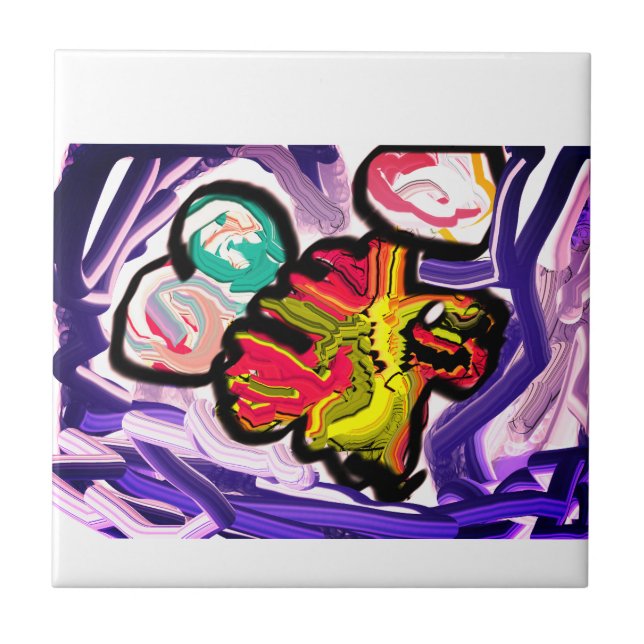 Betta fish home  tile (Front)