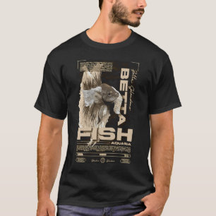 Betta Fish Keeper Modern Streetwear T-Shirt