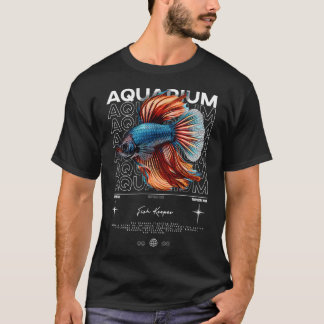 Betta Fish Keeper Modern Streetwear T-Shirt