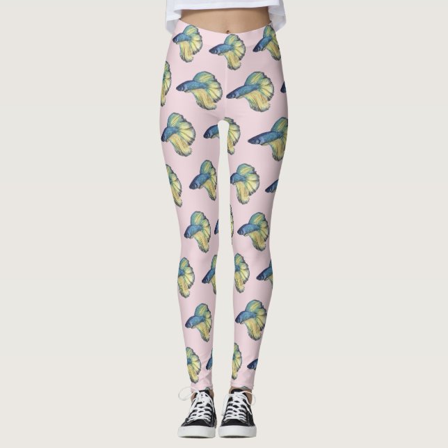 Betta Fish Leggings (Front)